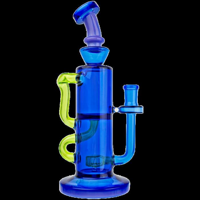 Glass - ($115) 11″ Double Chamber Solid Color Recycler