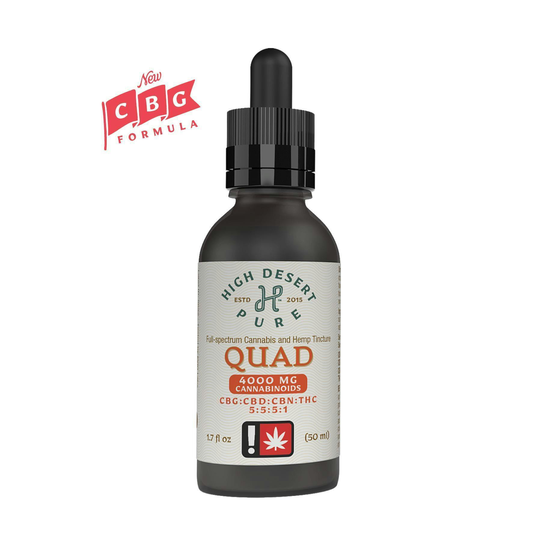 HD Pure - Quad Tincture