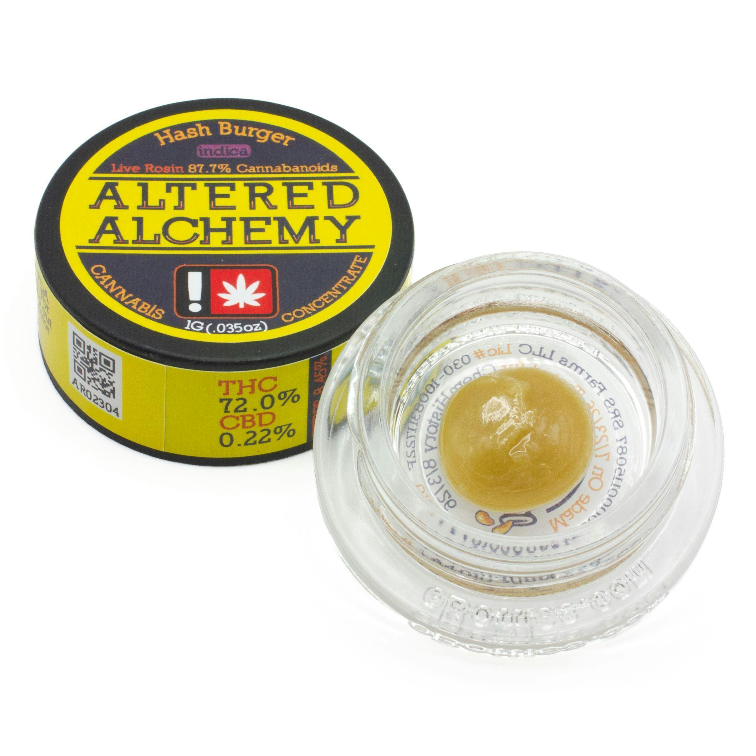 Hash Burger Live Rosin (I)