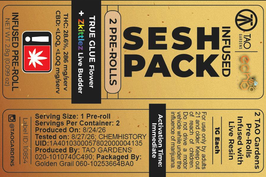 Tao Gardens - True Glue 1g 2pk Sesh Pack IPR (H)