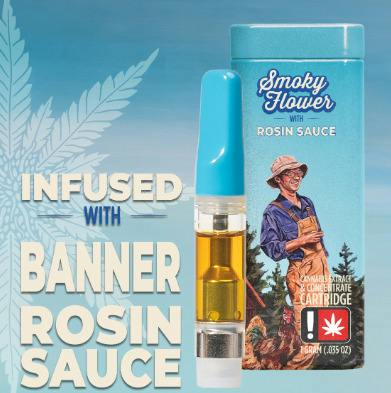 Banner 1g Rosin+ Cartridge (S)