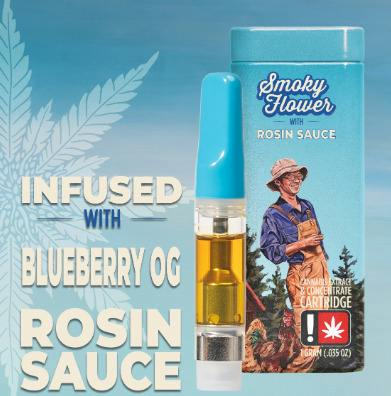 Blueberry OG 1g Rosin + Cartridge (I)