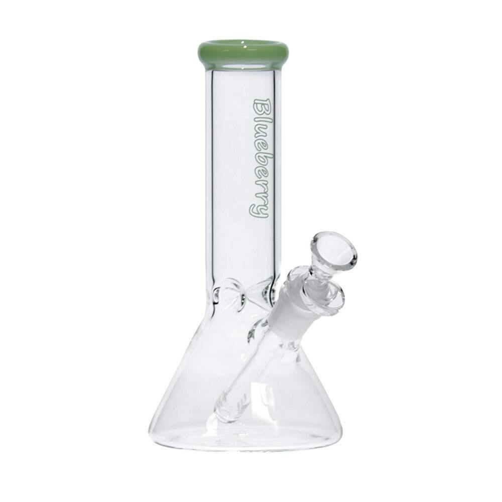Blueberry 8" Glass Beaker Bong - Mint