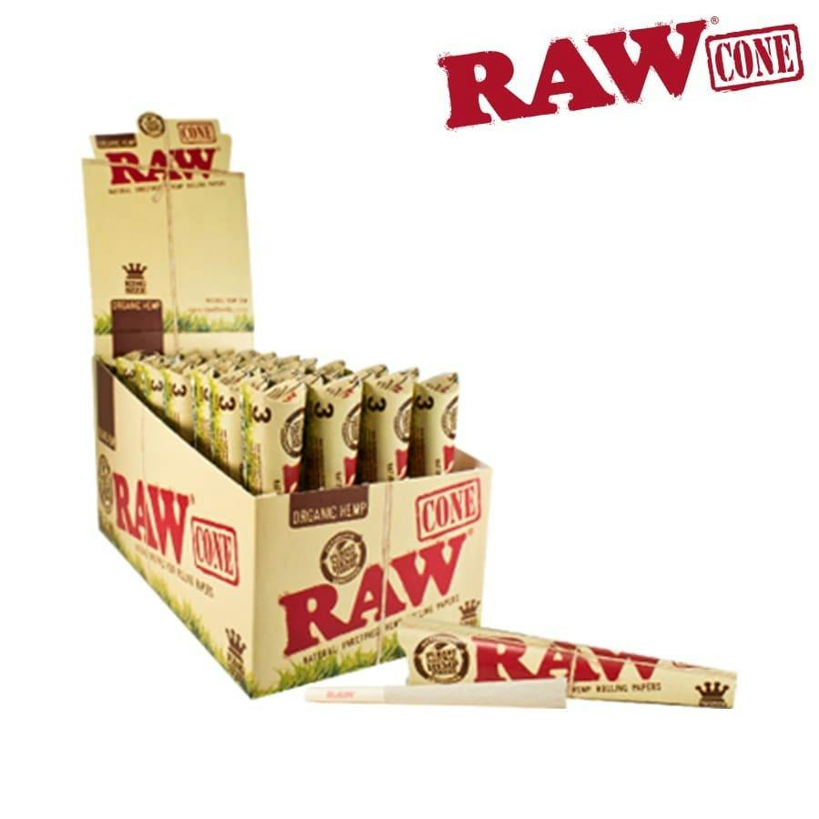 Raw Organic Cones King Size 3pk