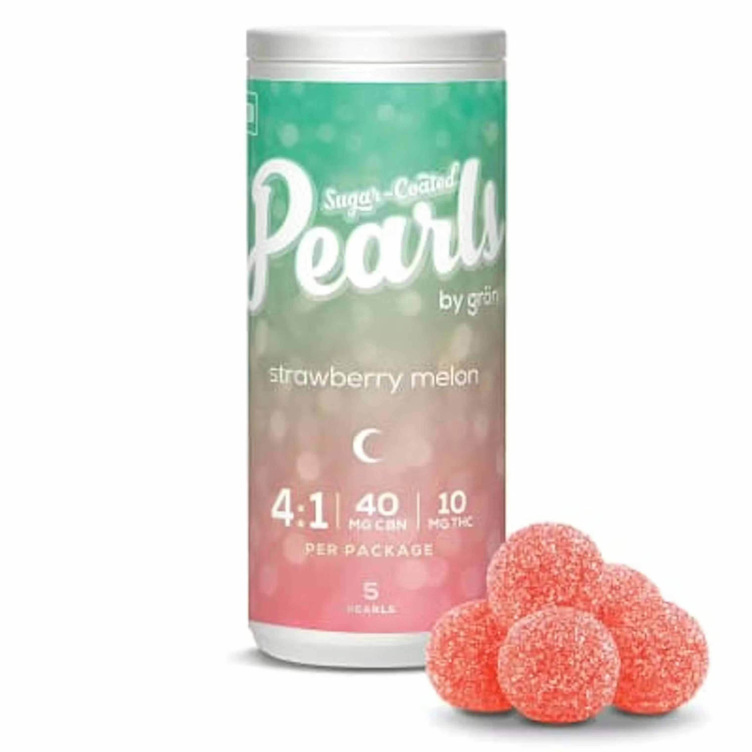 Pearls Strawberry Melon 4:1 CBN:THC - 5 X 2mg