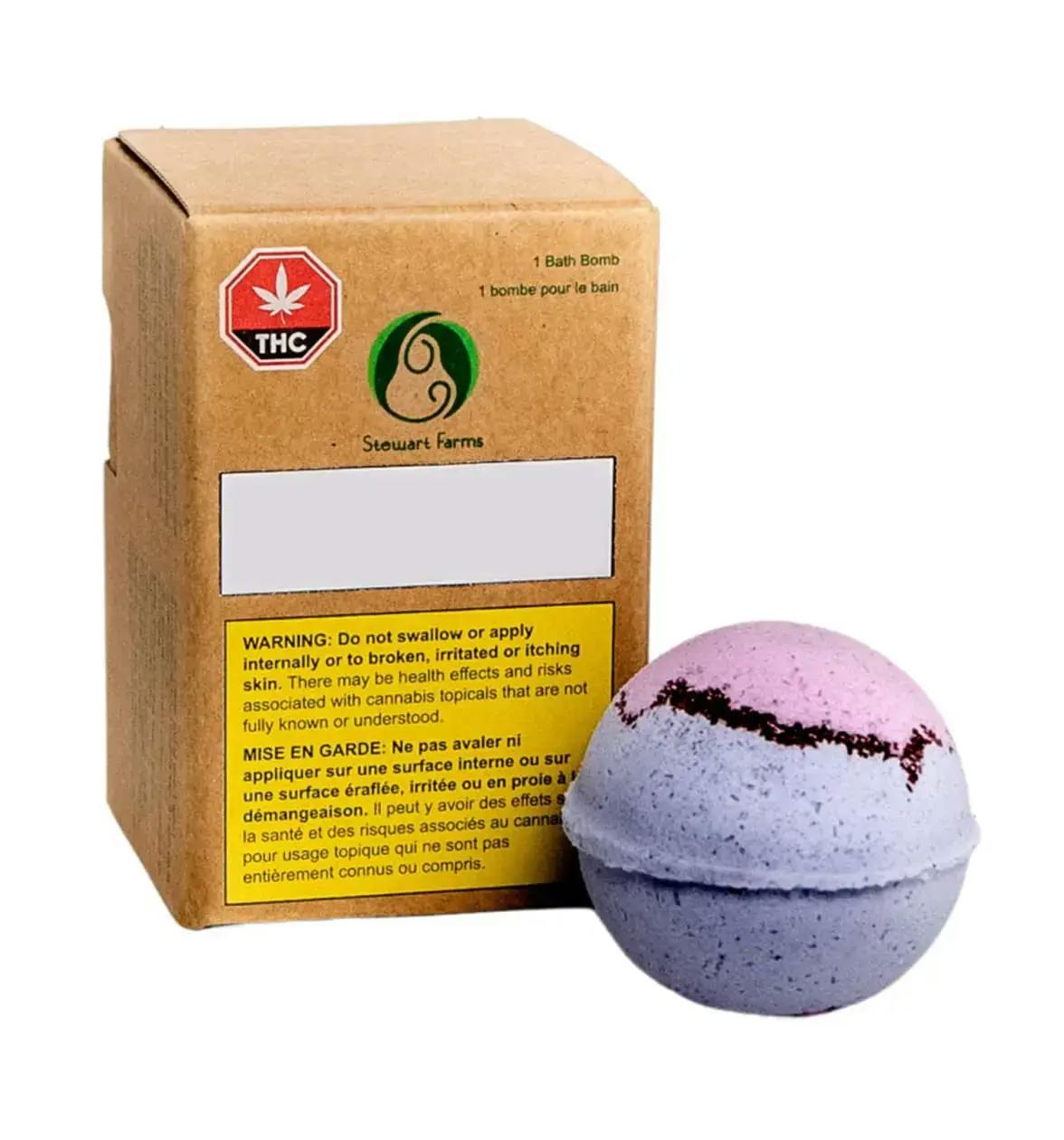 Stewart Farms Bubba Kush Bath Bomb - 50mg