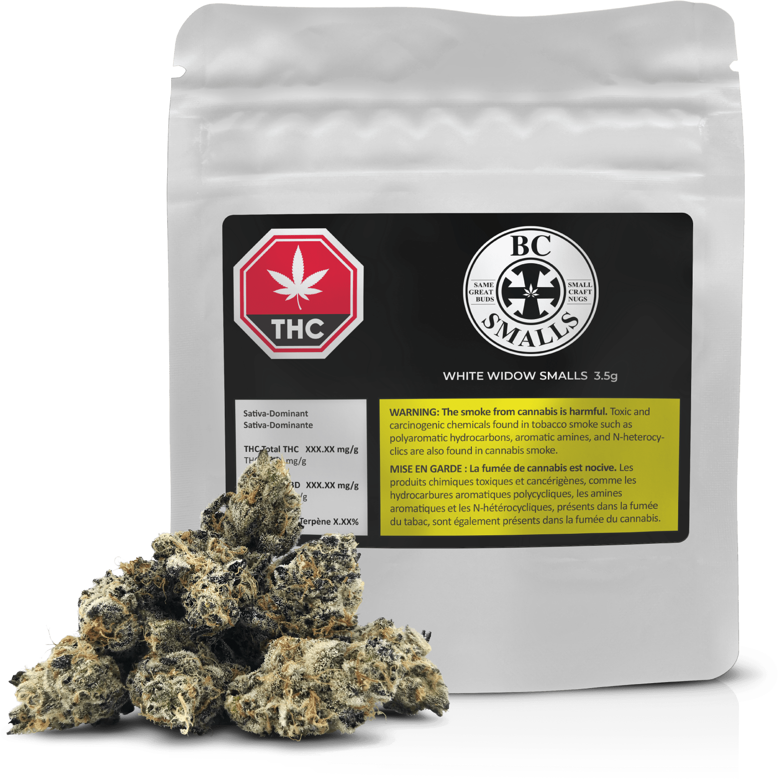 BC Smalls White Widow - 3.5g