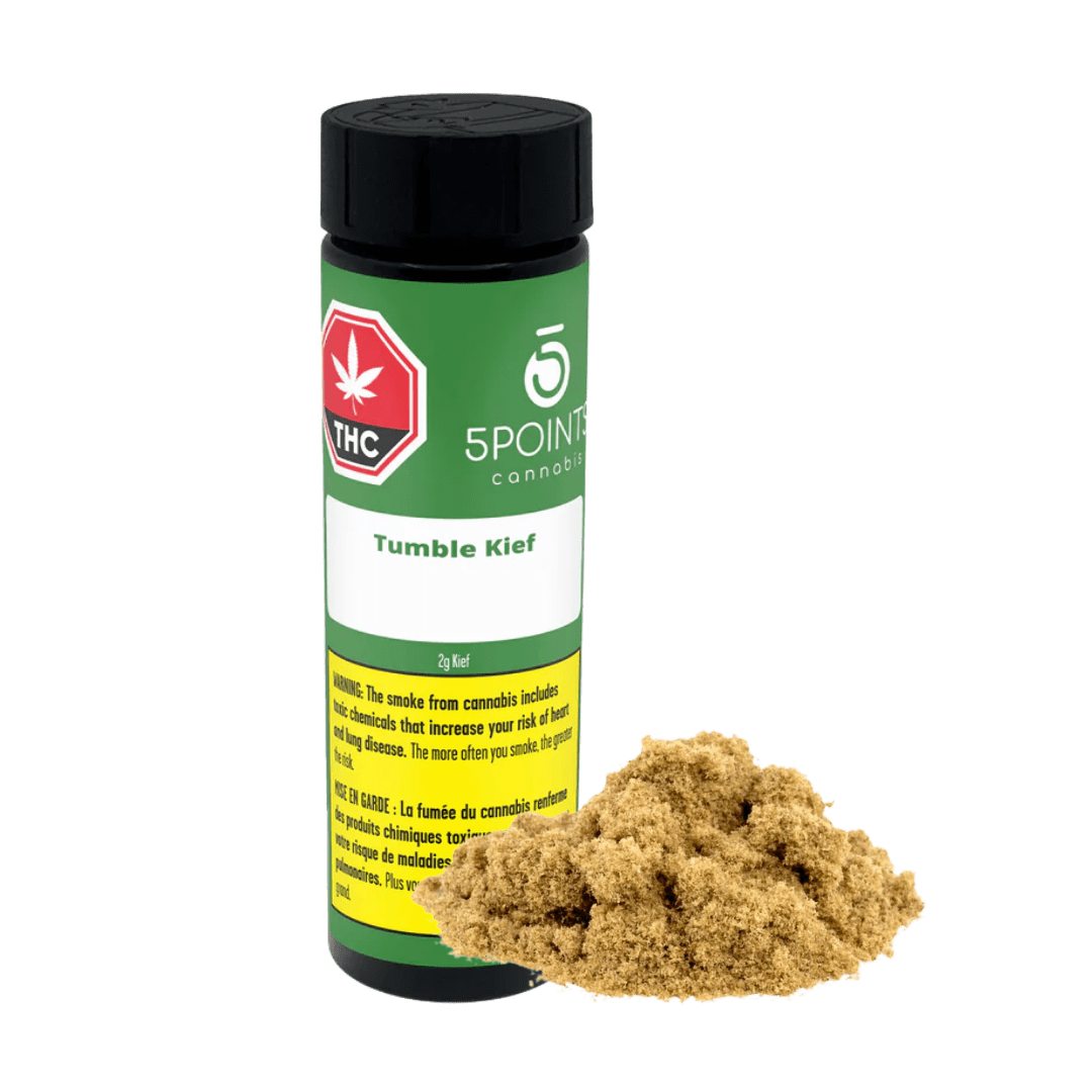 5 Points Cannabis Tumble Kief - 2g