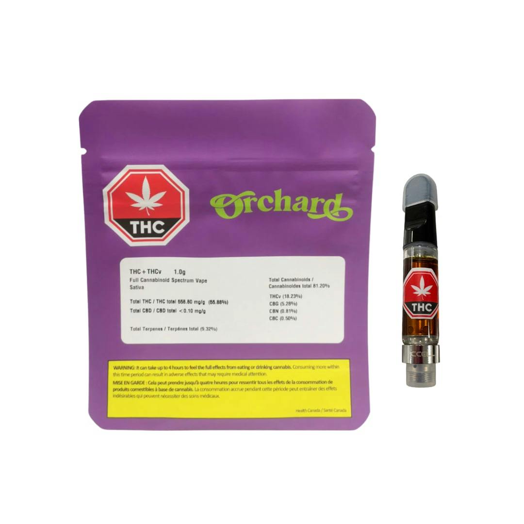 Orchard THC + THCv Full Cannabinoid Spectrum Cartridge - 1g