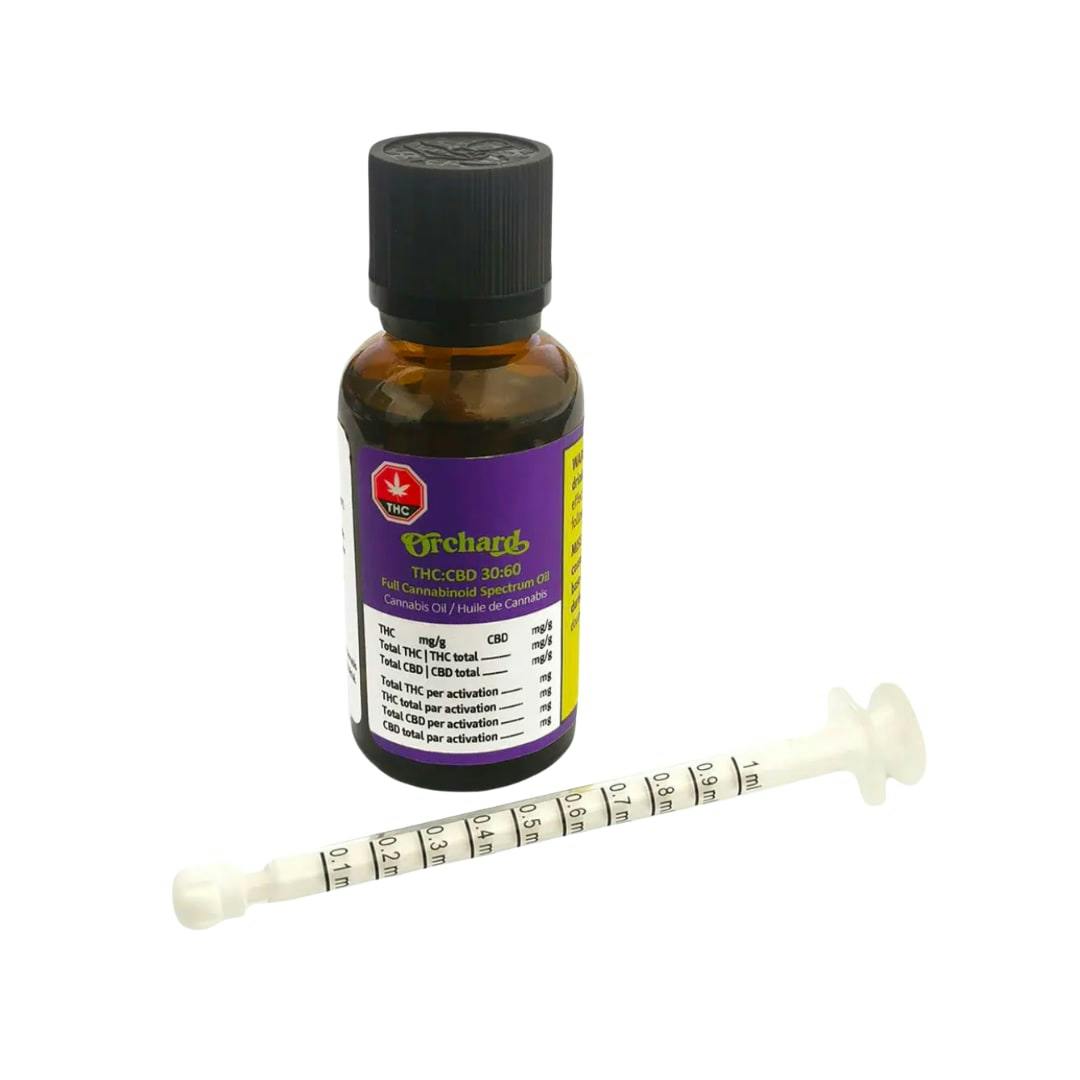 Orchard THC:CBD 30:60 Full Cannabinoid Spectrum Oil - 30ml