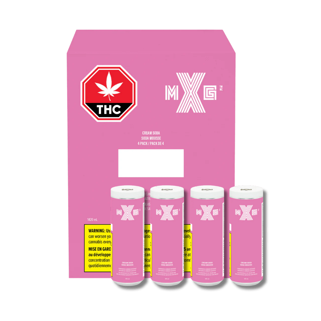 XMG Cream Soda Multi-Pack - 4 X 355ml