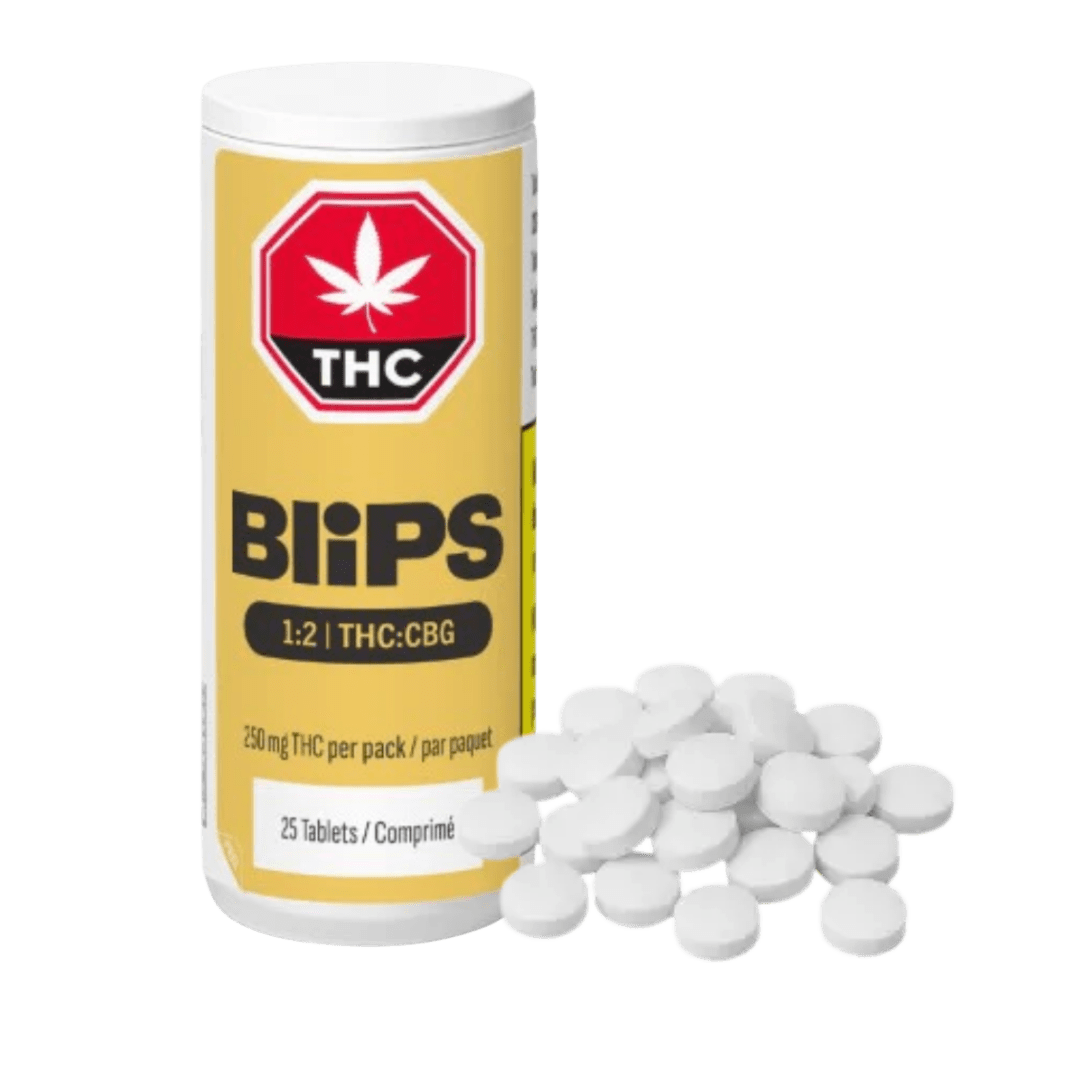 Blips 1:2 THC:CBG Tablets - 25pk