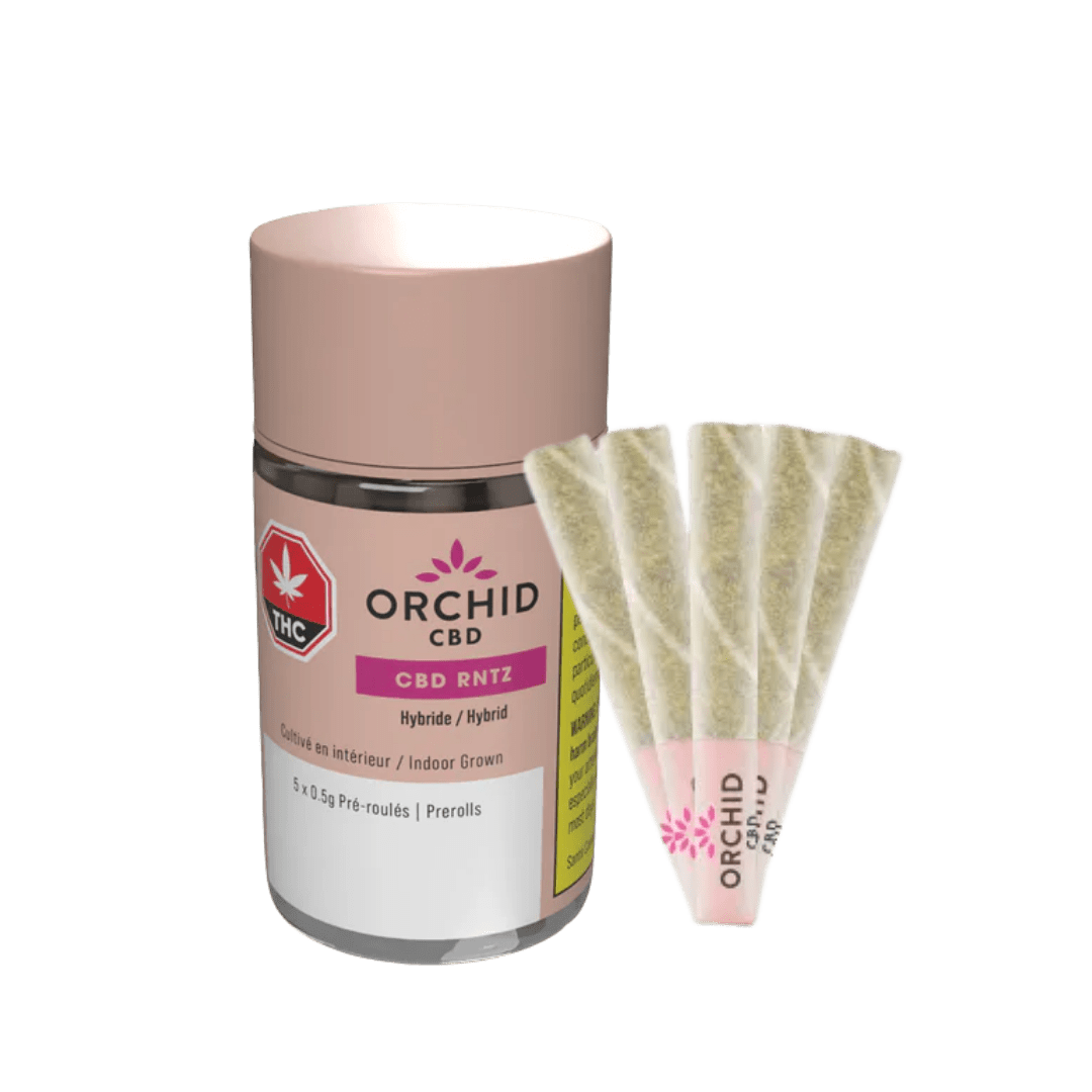 Orchid CBD RNTZ Pre-Rolls - 5 X 0.5g