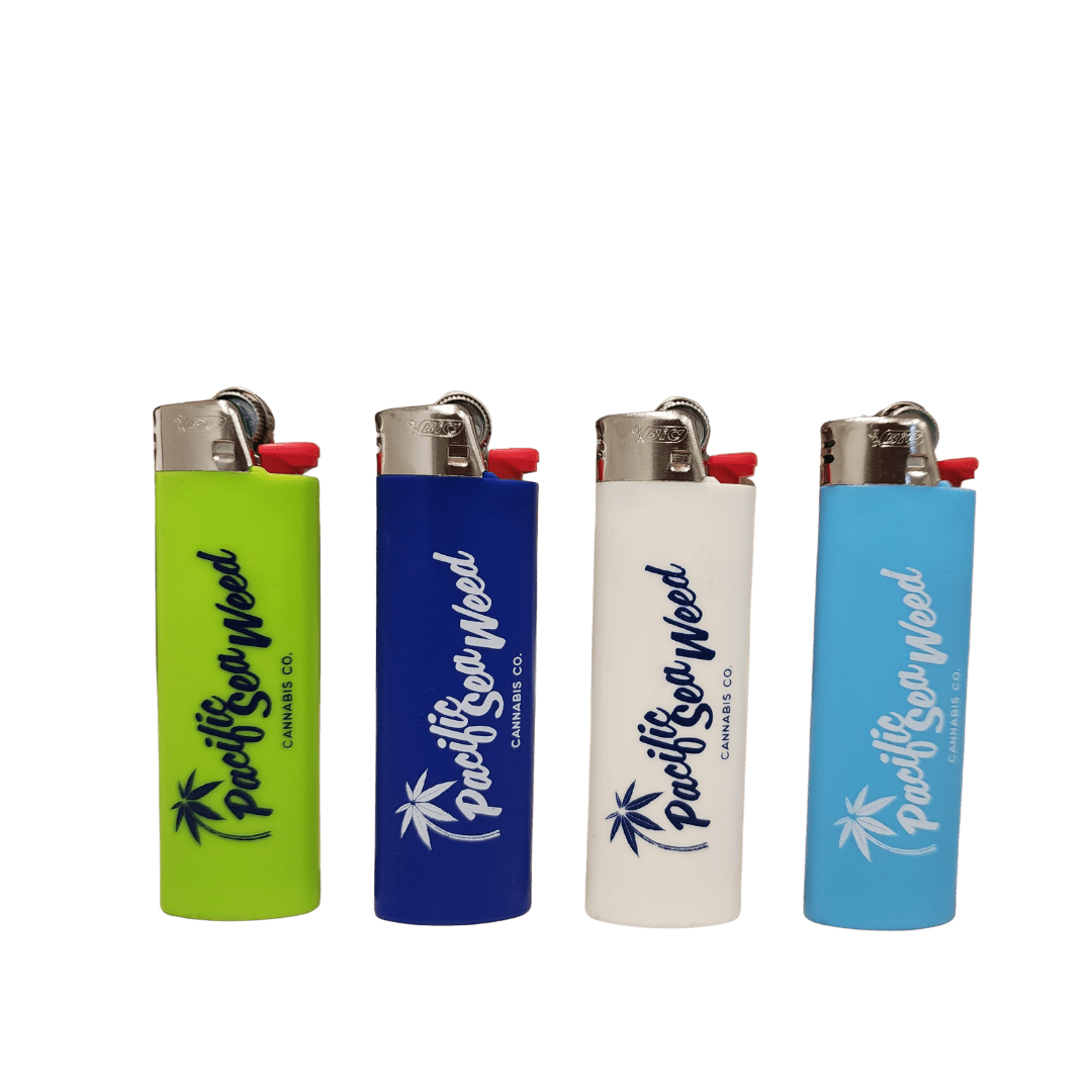 Pacific Sea Weed Bic Lighters - Assorted Colors