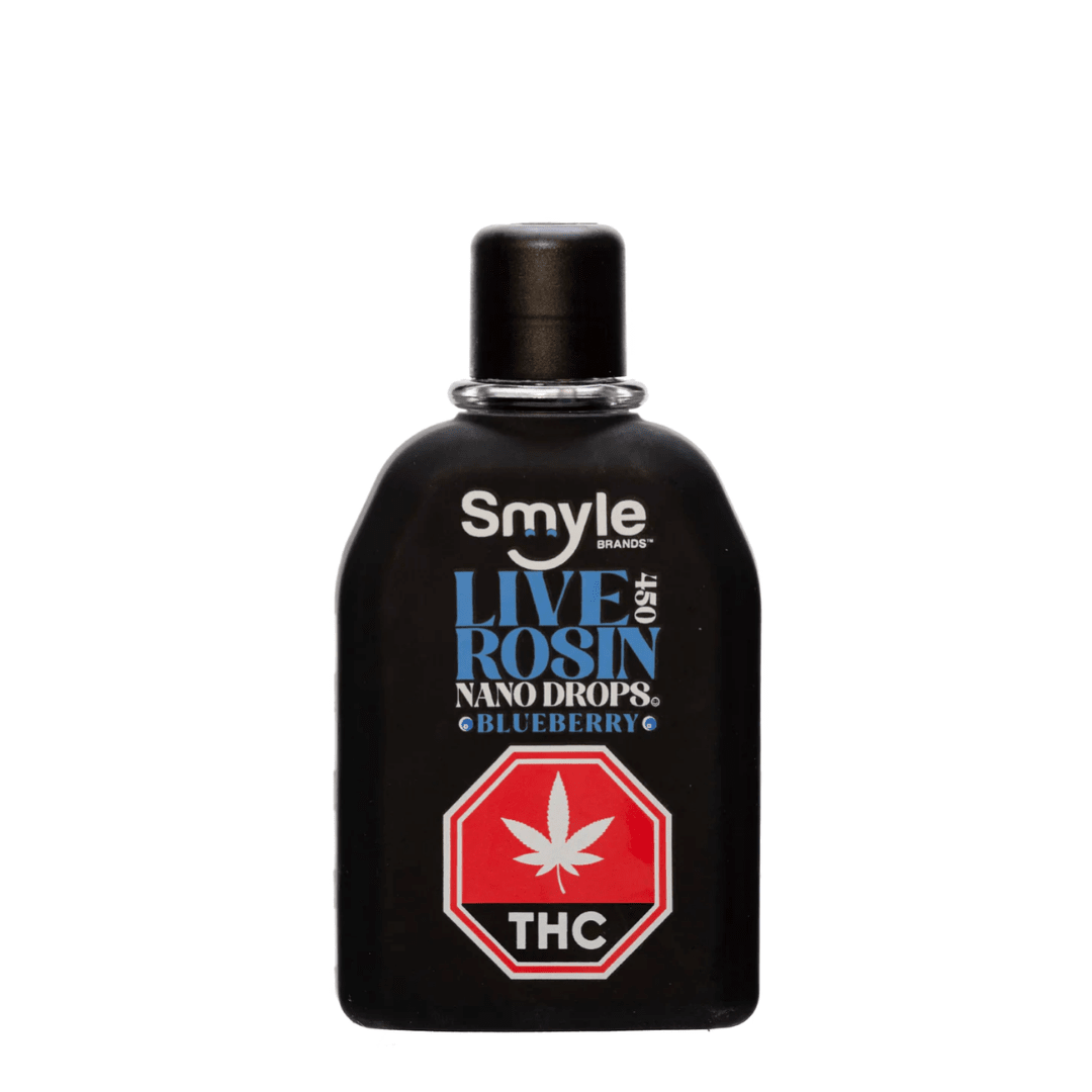 Smyle Brands Blueberry Live Rosin Nano Drops LTO - 450mg