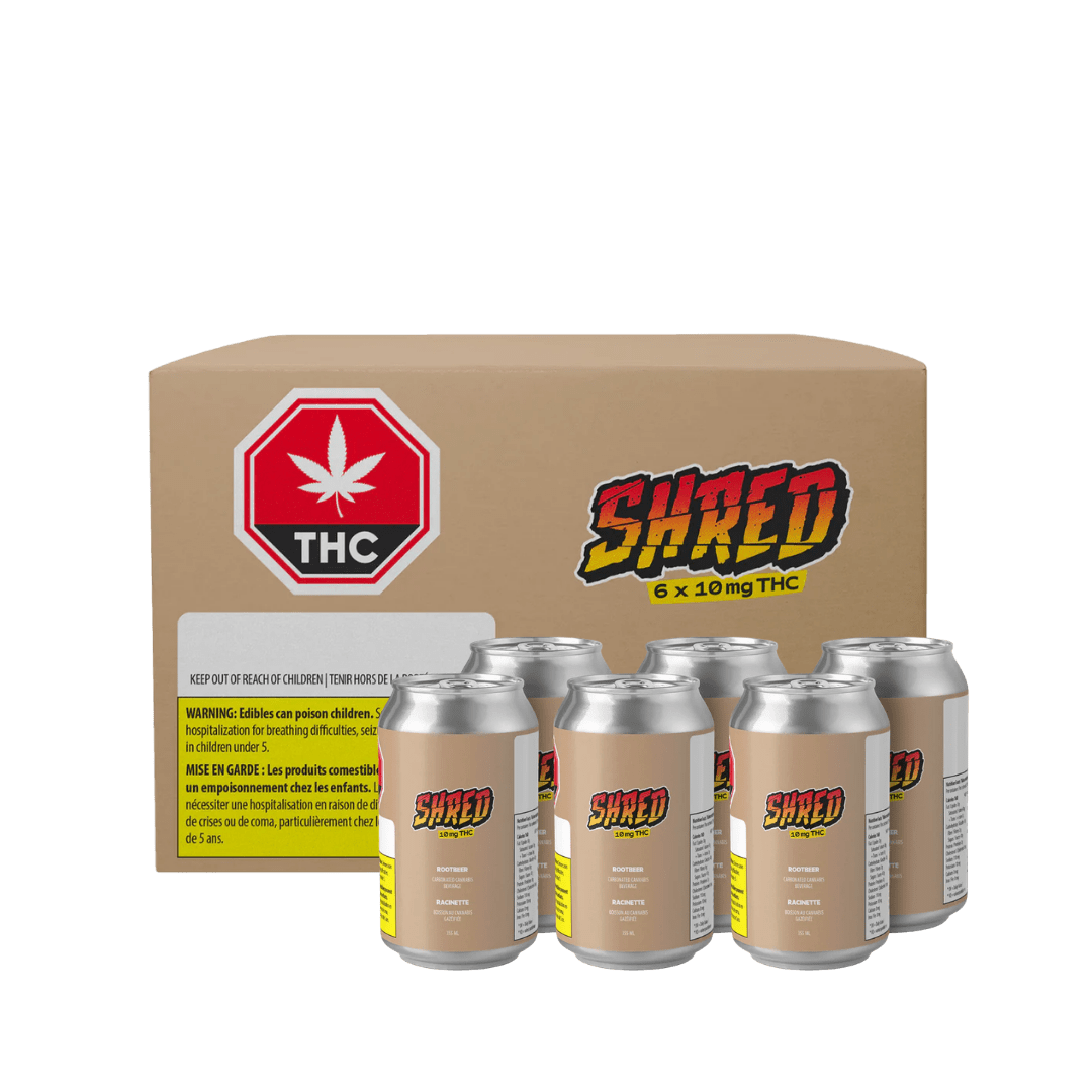 Shred Root Beer Multi Pack - 6 X 355ml