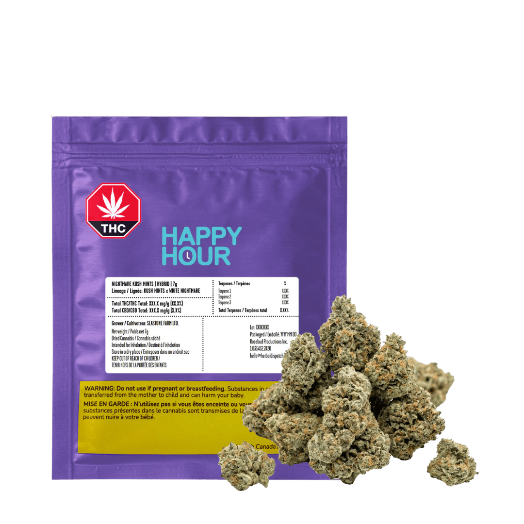 Happy Hour Nightmare Kush Mints - 7g