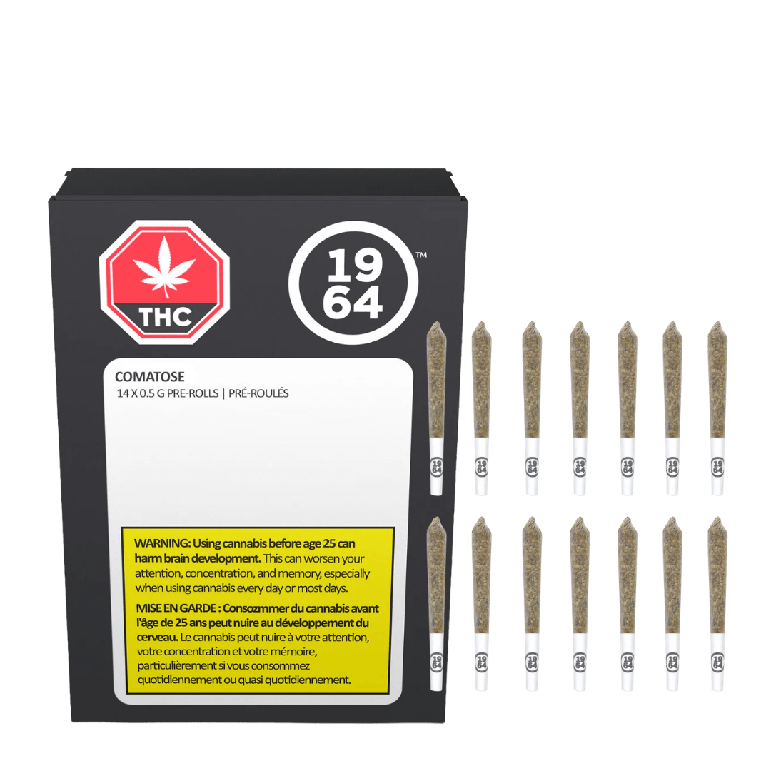 1964 Comatose Pre-Rolls - 14 X 0.5g