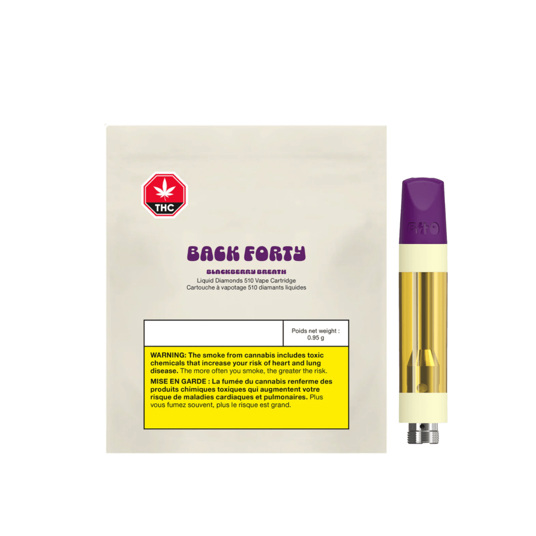 Back Forty Blackberry Breath Liquid Diamond Blend - 0.95g