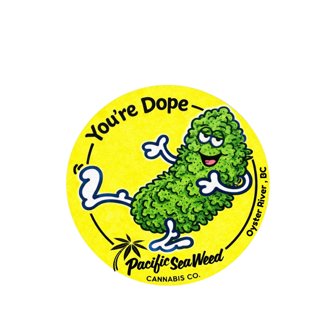 "That's Dope" Happy Nug Sticker
