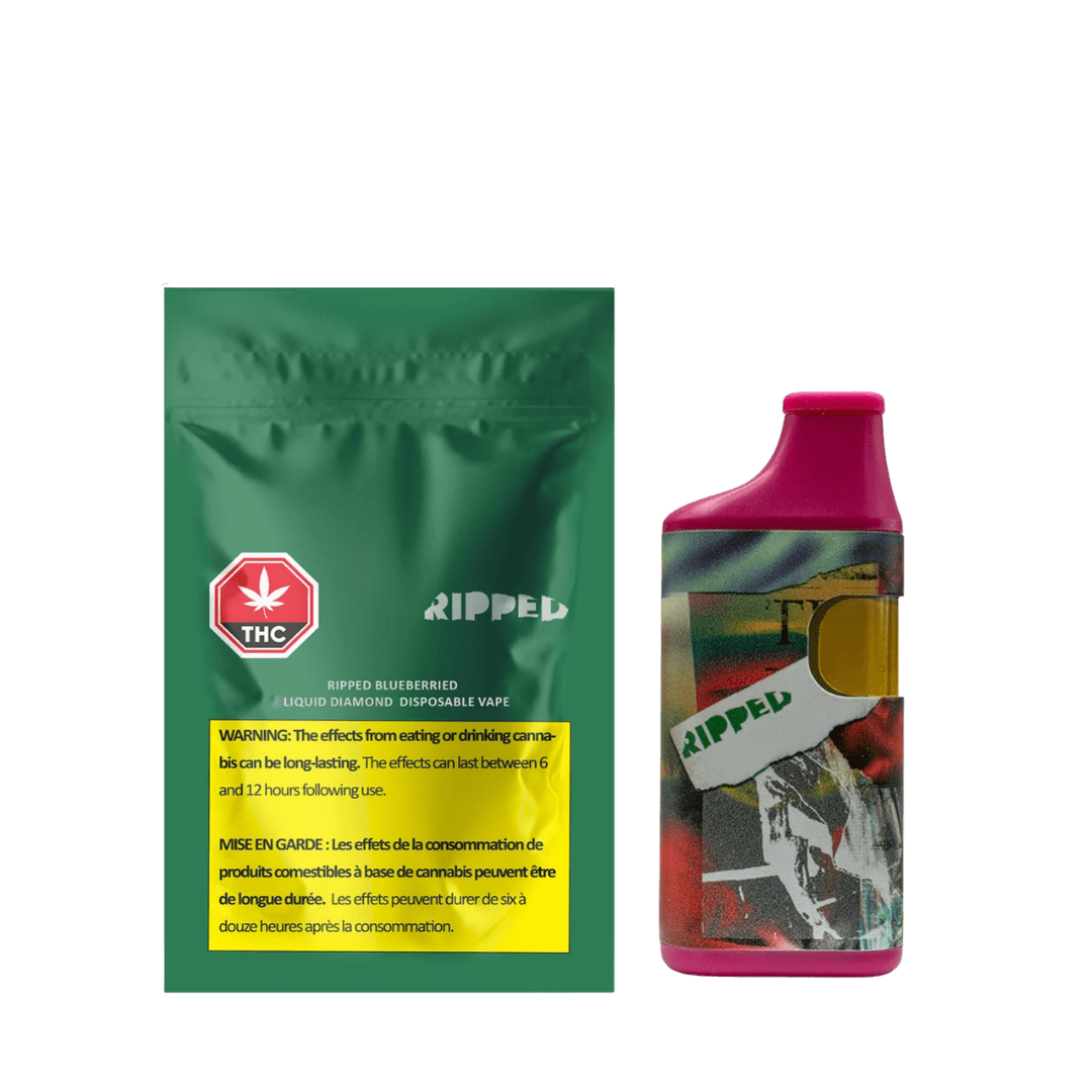 Ripped Blueberried Liquid Diamond AIO Vape - 0.95g