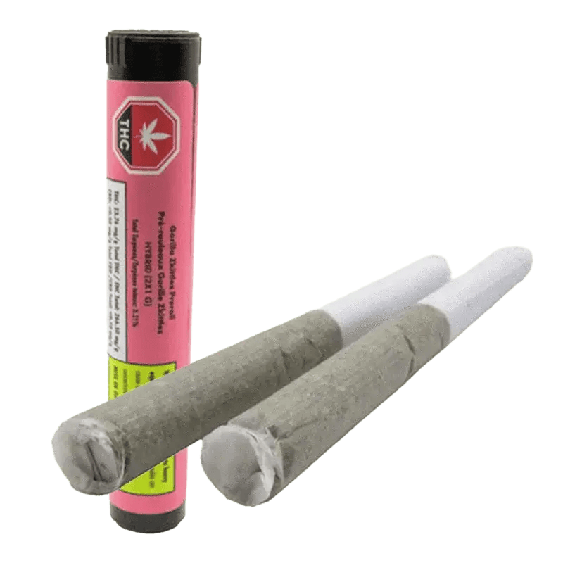 Green Mountain Health Gorilla Zkittlez Pre-Rolls - 2 X 1g