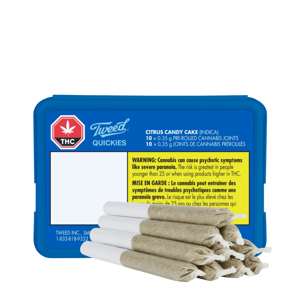 Tweed Quickies Cake N Bake Pre-Rolls - 10 X 0.35g