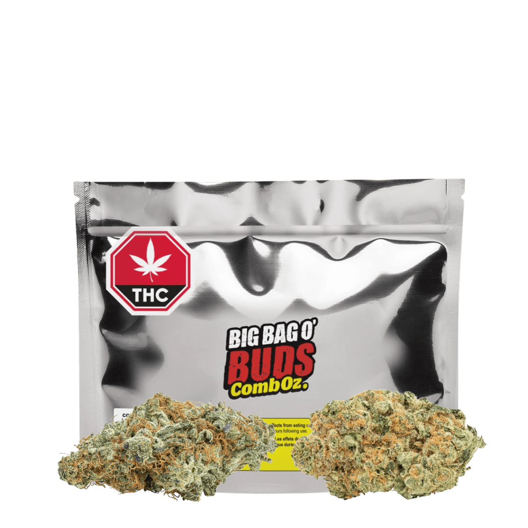 Big Bag O Buds Comboz Amnesia OG & Tropicanna Tangie - 2 X 14g