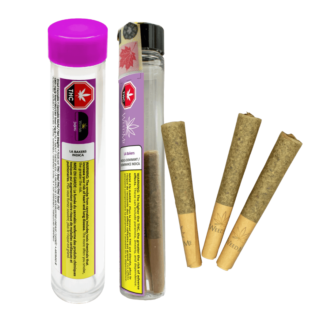 Weed Me LA Bakers Pre-Rolls - 3 X 0.5g