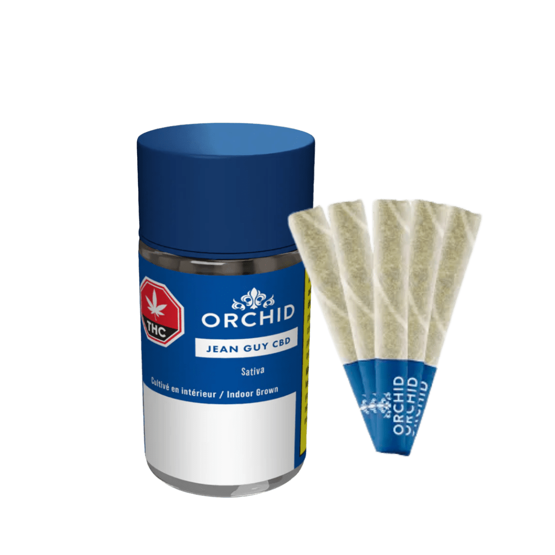 Orchid CBD Jean Guy Pre-Rolls - 5 X 0.5g