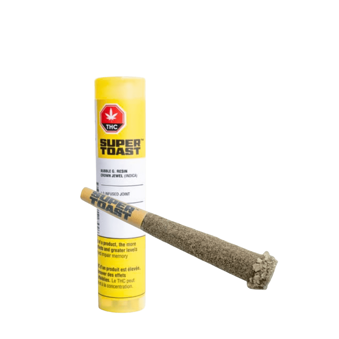 Super Toast Bubble G Resin Blend Crown Jewel Infused Pre-Roll - 1 X 1g