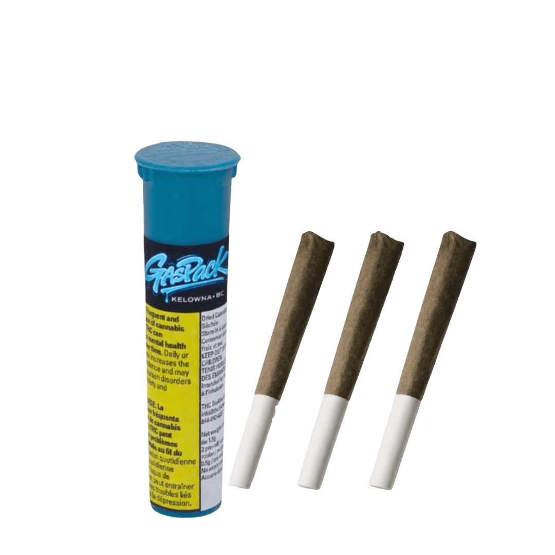 Gas Pack Pink Zkittlez Pre-Rolls - 3 X 0.5g