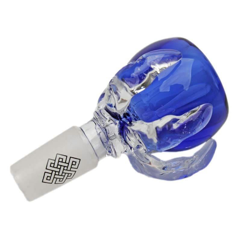 Karma 14mm Claw Glass Bowl - Blue