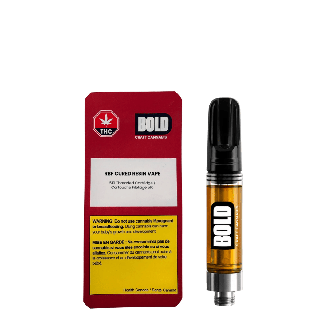 Bold RBF Cured Resin Vape Cartridge - 1g