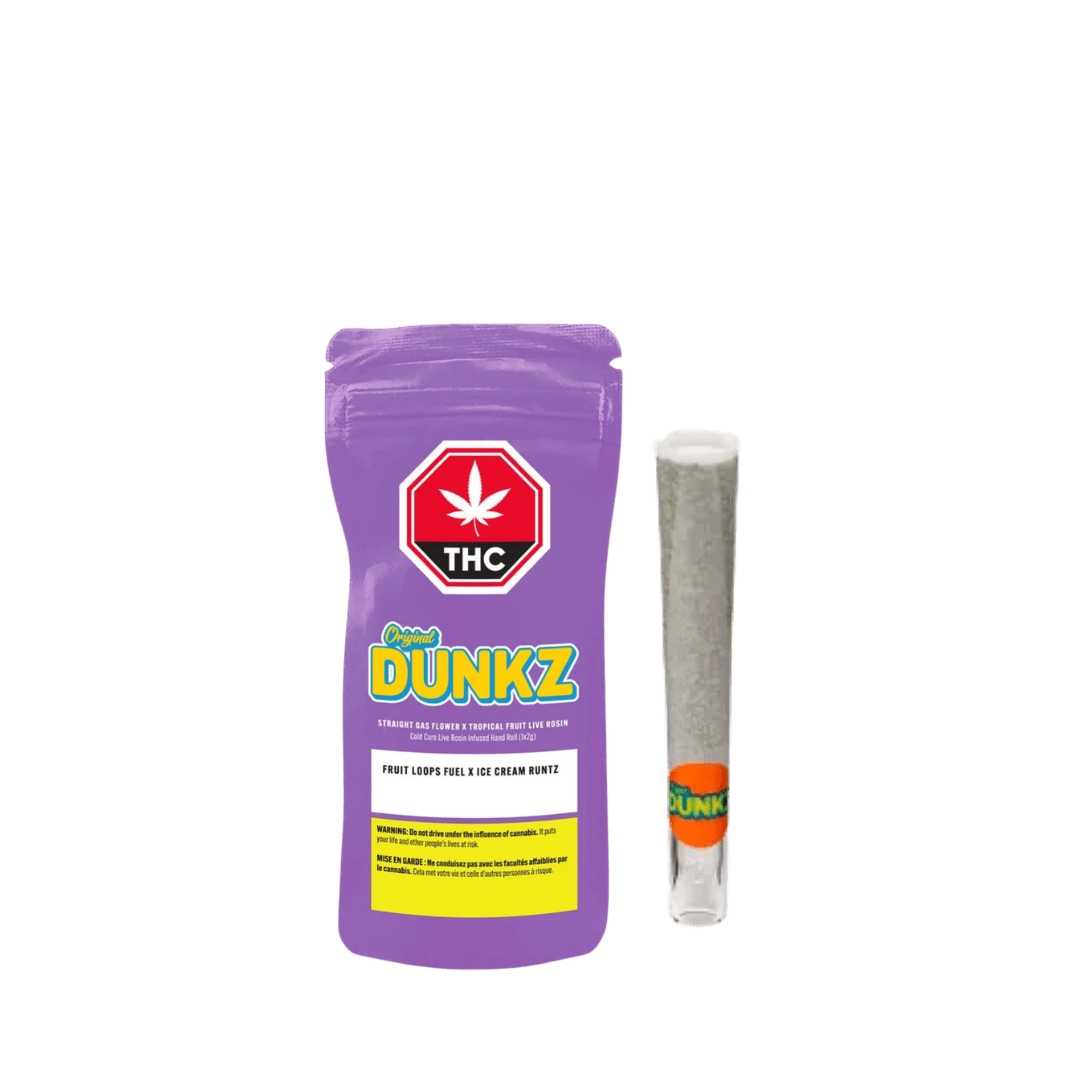 Original Dunkz HashHole CC Live Rosin Infused Pre-Roll - 1 X 2g
