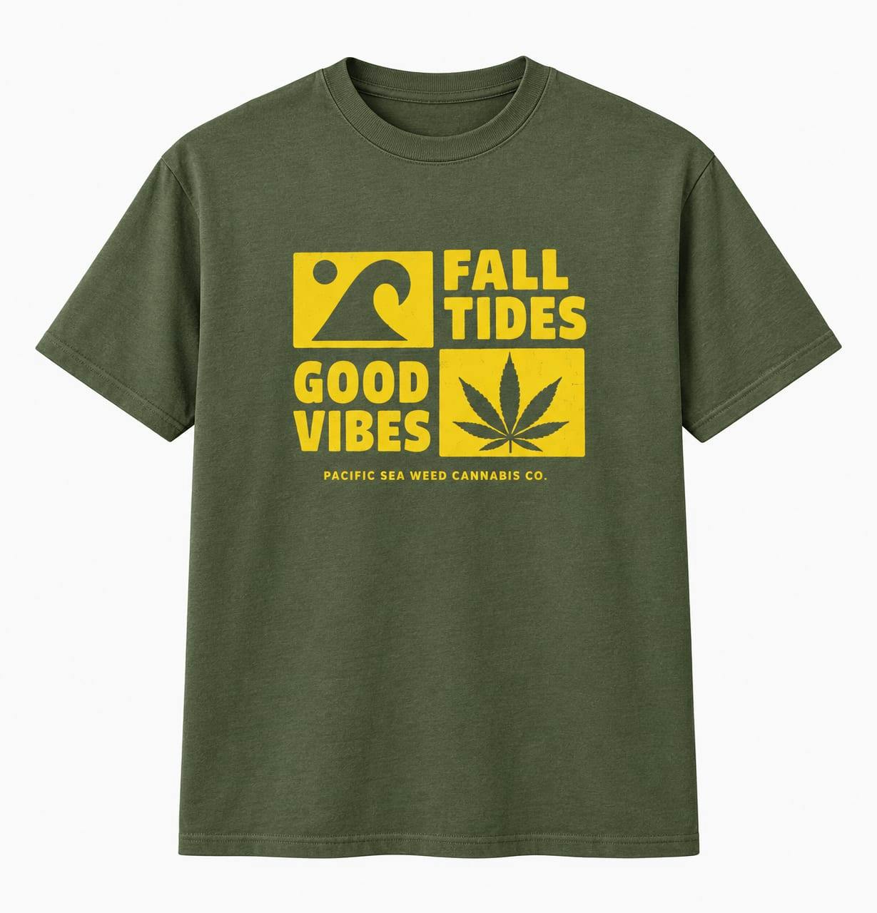 Fall Tides & Cool Vibes T-Shirt - L