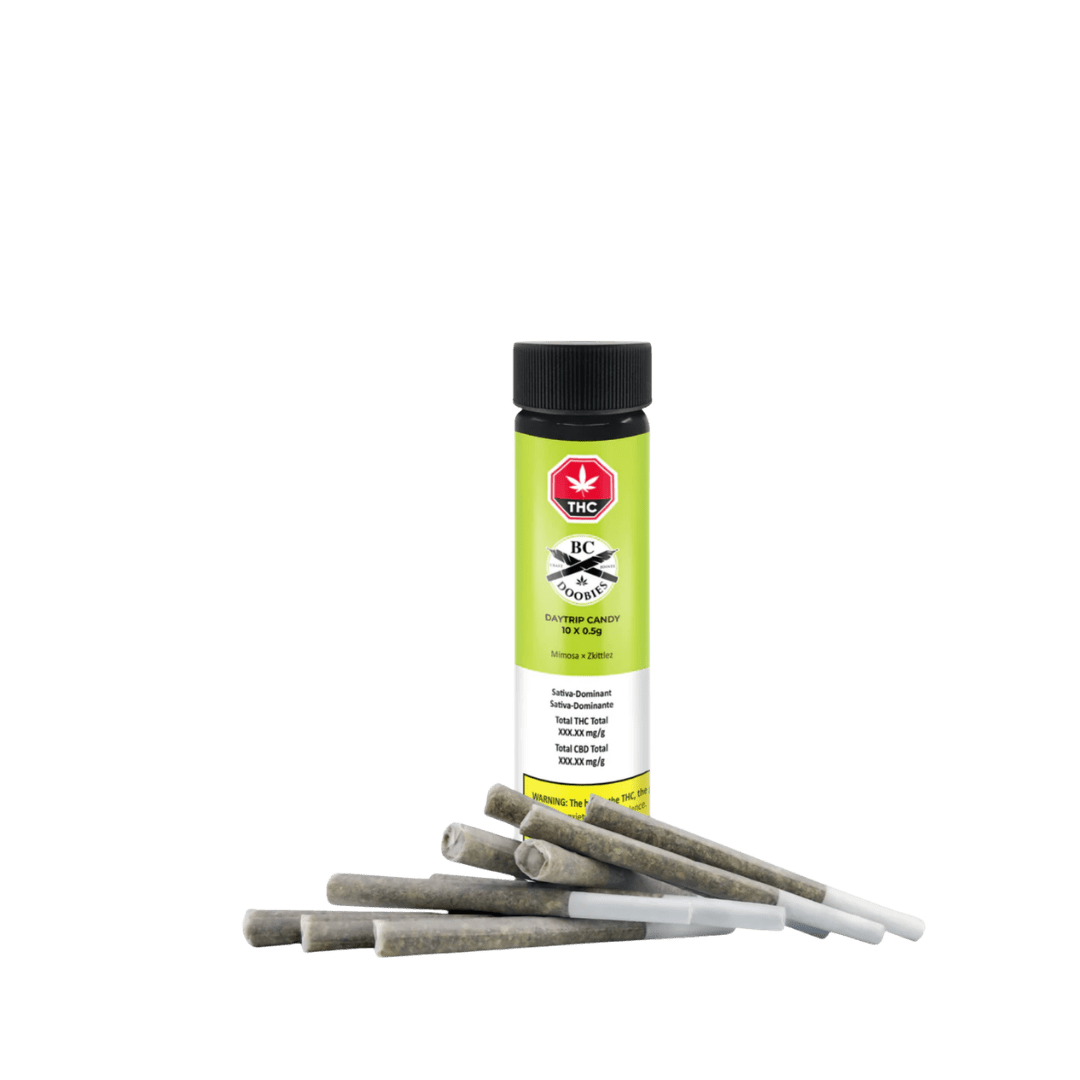 BC Doobies Daytrip Candy Pre-Rolls - 10 X 0.5g