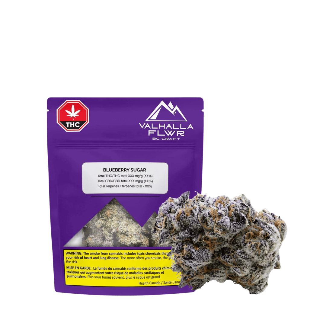 Valhalla Flwr Blueberry Sugar - 3.5g