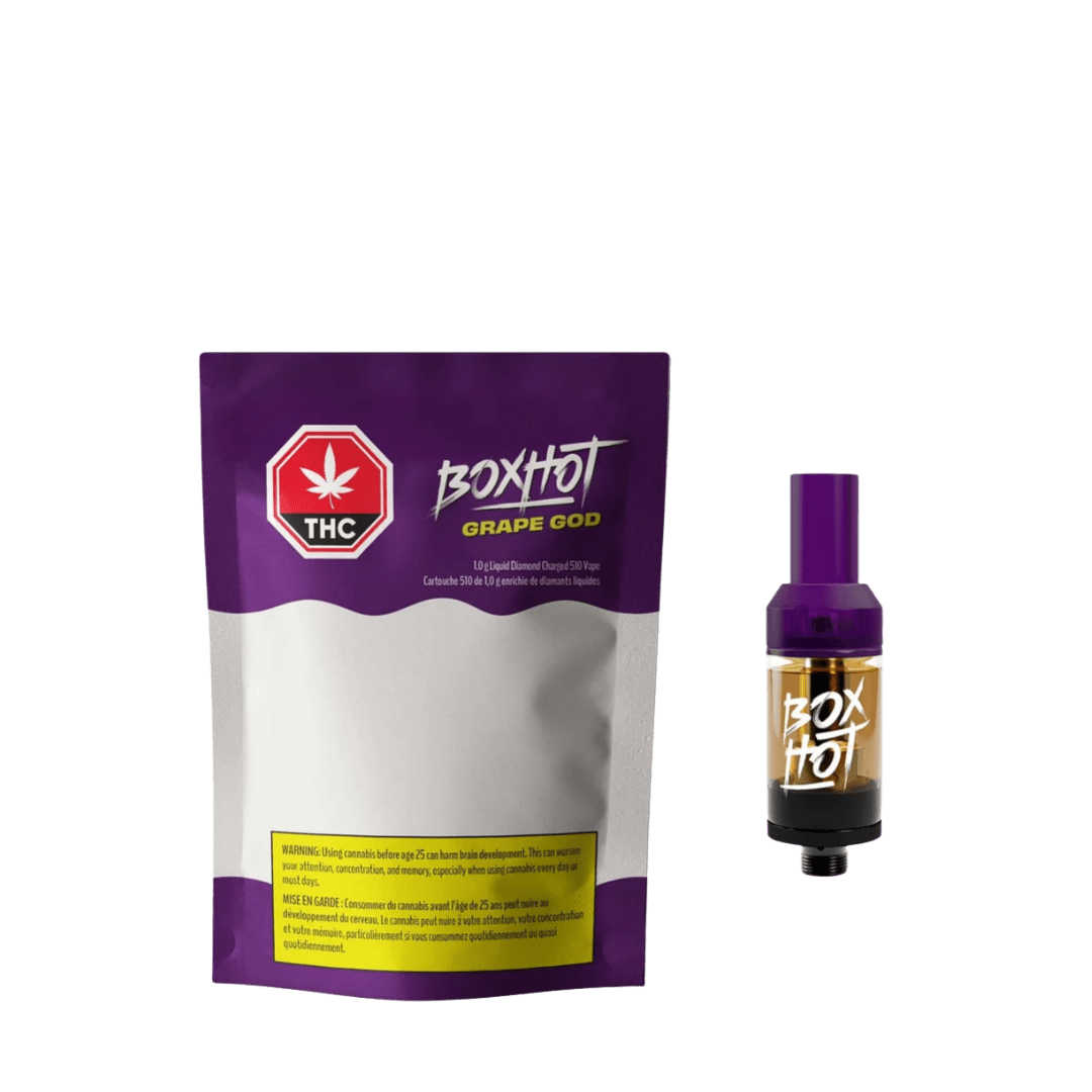 BoxHot Grape God Diamond Blend Cartridge - 1g