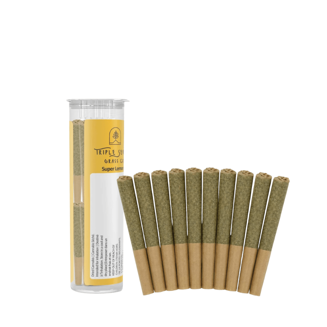 Triple Seven Grass Co Super Lemon Pre-Rolls - 10 X 0.35g