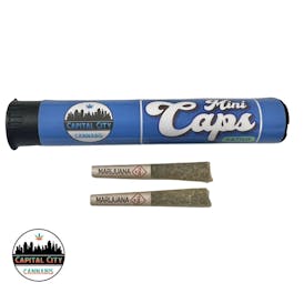 Blue Dream Mini Caps Infused Preroll 2pk (.4g)