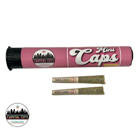 Wedding Cake Mini Caps Infused Preroll 2pk (.4g)