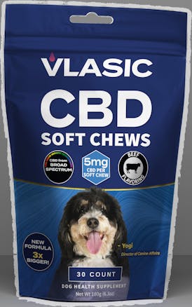 Vlasic Labs CBD Beef Dog Chews (150mg)