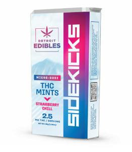 Detroit Edibles - Strawberry Chill - 100mg Sidekicks
