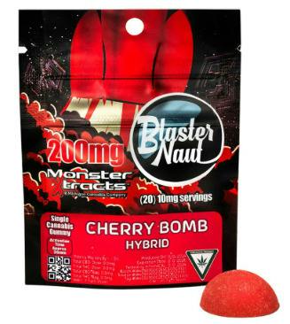 Blaster Naut - Cherry Bomb - 200mg Single Gummy