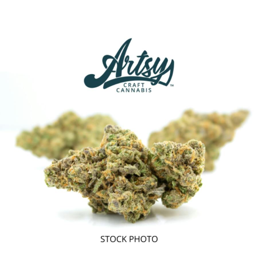 Artsy Cannabis Quarter Jar | Peach Runtz 7g Rec cannabis product