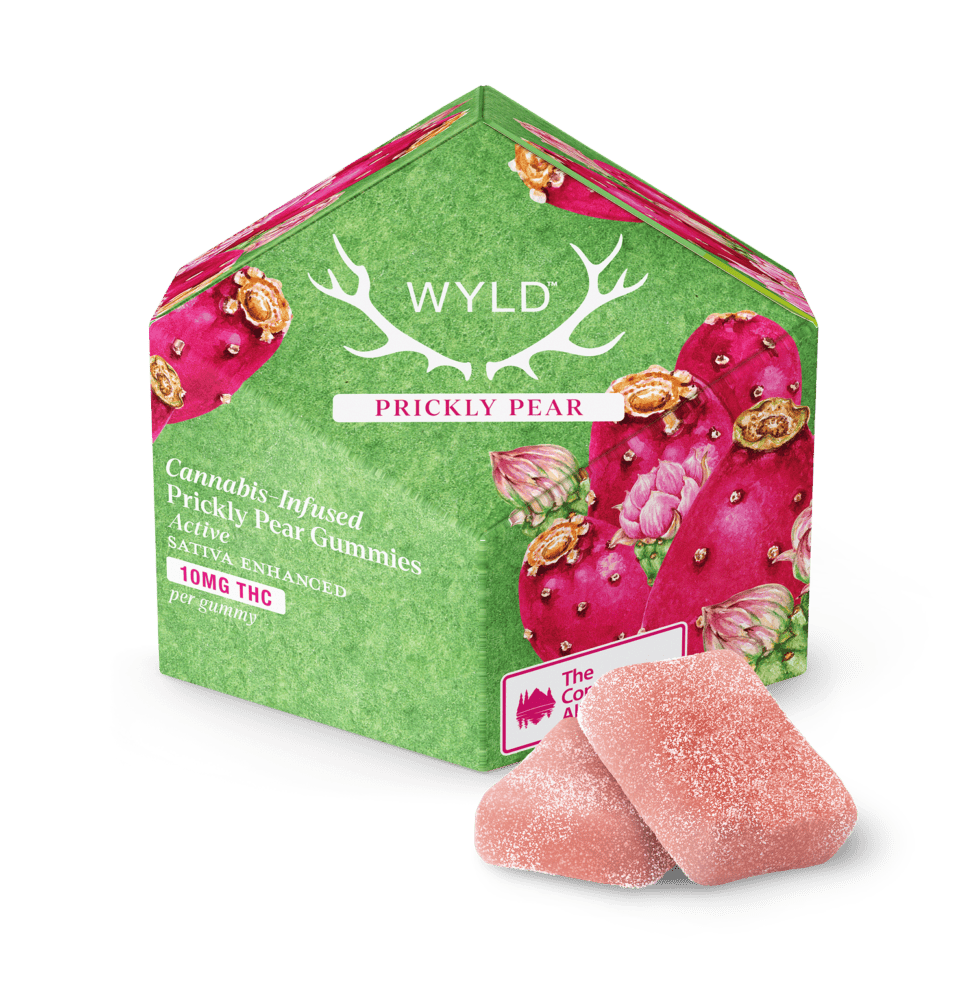 Wyld Gummies | Prickly Pear 100mg Rec cannabis product