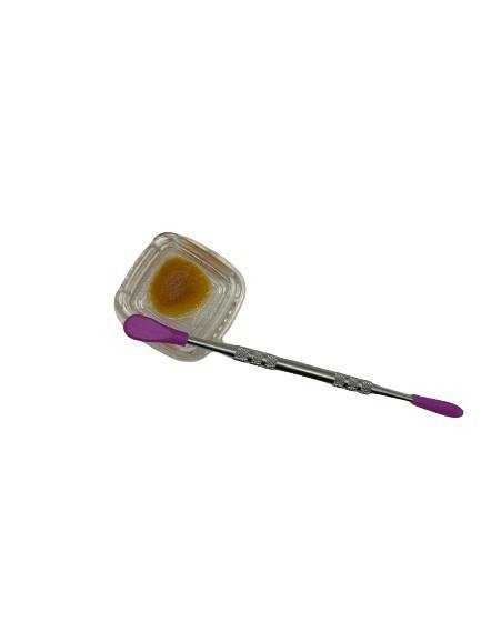 METAL DABBER WITH SILICONE TIPS | LARGE | 120MM