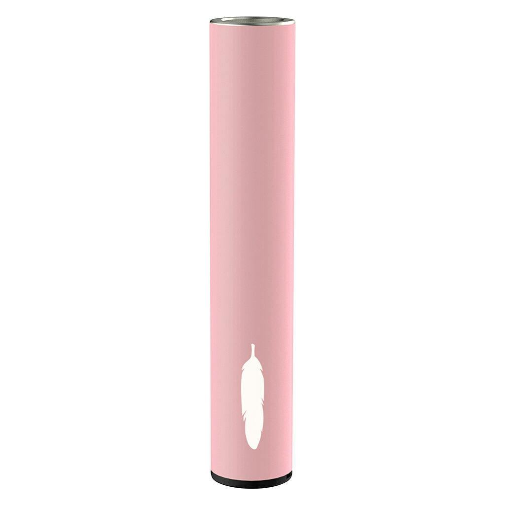 Feather Pink 510 Thread Vape Battery and Charger - Battery and Charger