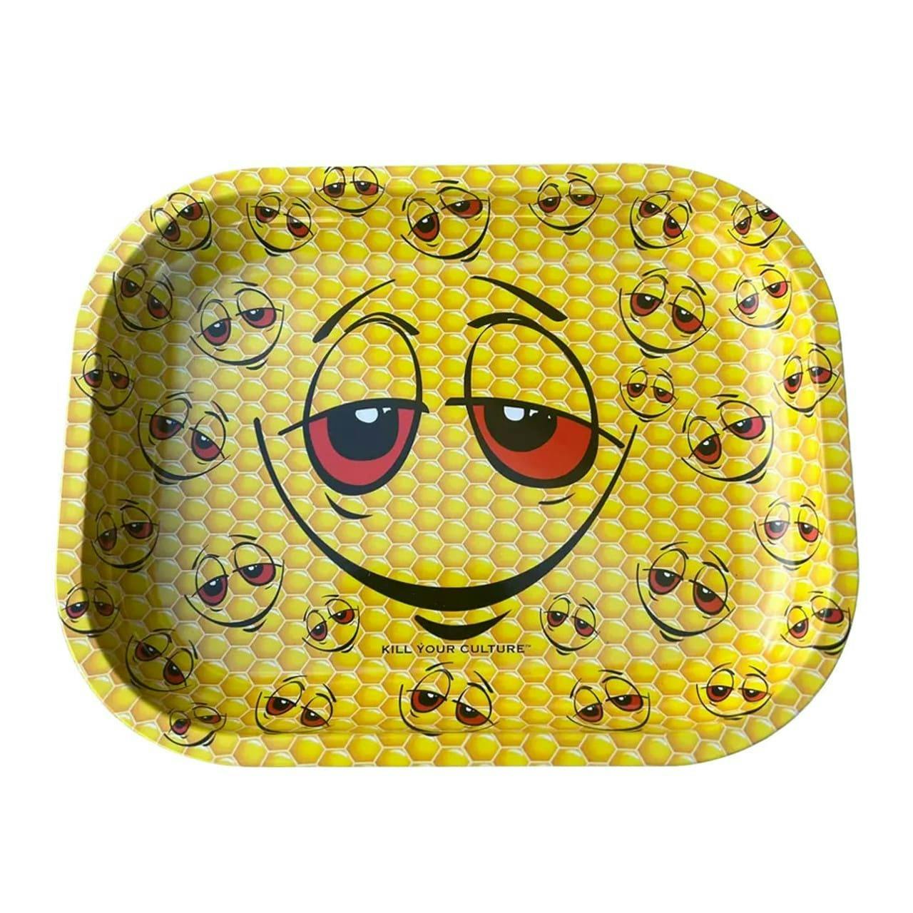 Kill Your Culture Rolling Tray - 420 Smiley